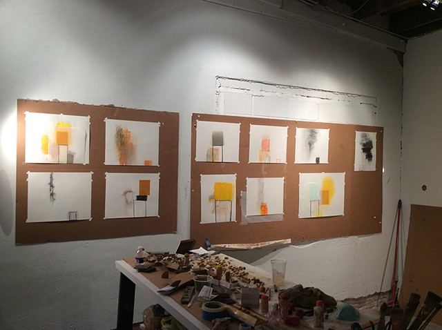 Studio- Artist in Residence-
Marfa Contemporary, Marfa, TX