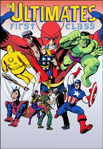 Ultimates  Avengers parody poster