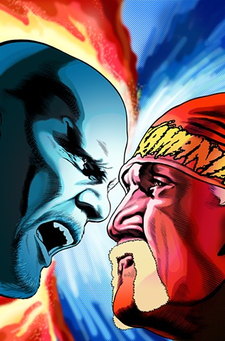 WWE Superstars Stone Cold Steve Austin Hulk Hogan