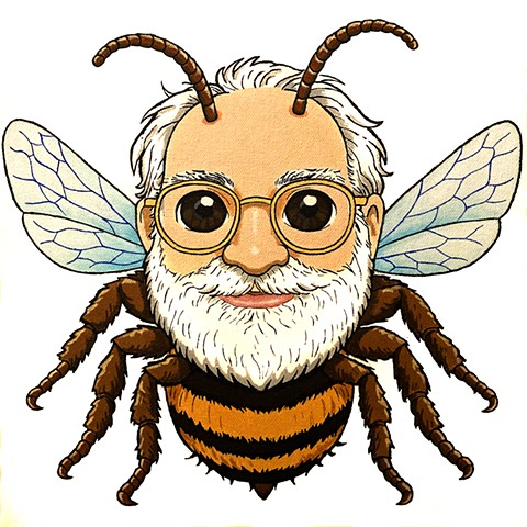 How AI Sees Me No. 15: As an Insect