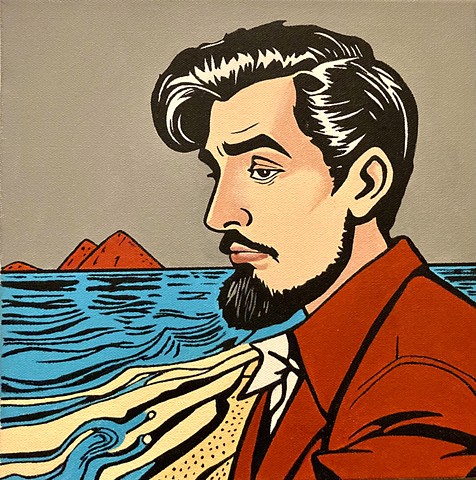 pop art pAInting no. 3: Claude Debussy