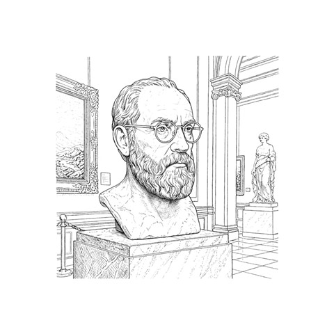 How A.I. Sees Me No. 20: As a Marble Bust