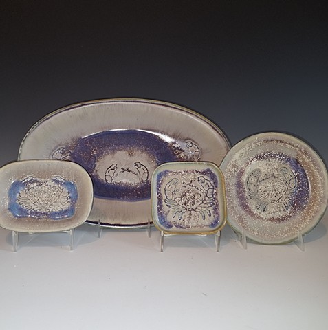 Crabby Plates and Trays
