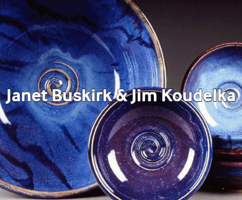 Janet Buskirk & Jim Koudelka, Ceramics, Clay Art & Pottery