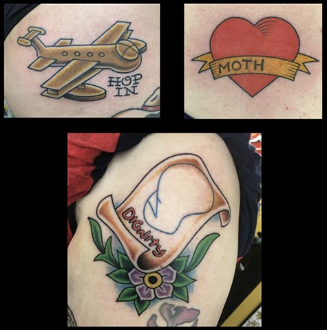 Simpsons tattoo, Tad Peyton tattoo, Jinx Proof Tattoo, Washington D.C. tattoo, Absolute Art Tattoo, Richmond Va tattoo