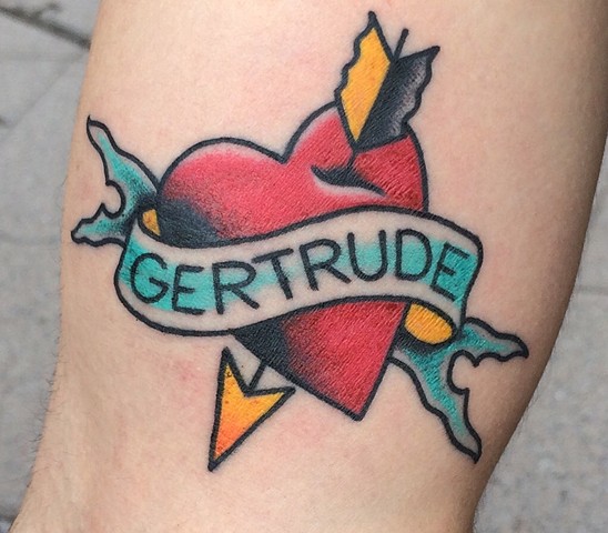 heart arrow tattoo, Tad Peyton tattoo, Jinx Proof Tattoo, Washington D.C. tattoo, Absolute Art Tattoo, Richmond Va tattoo