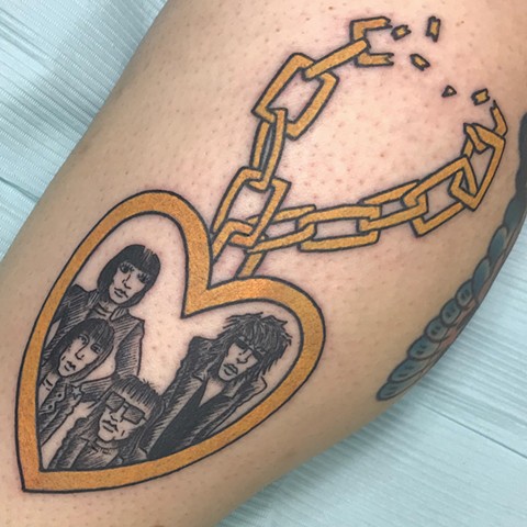 Ramones tattoo, punk tattoo, Tad Peyton tattoo, Jinx Proof Tattoo, Washington D.C. tattoo, Absolute Art Tattoo, Richmond Va tattoo