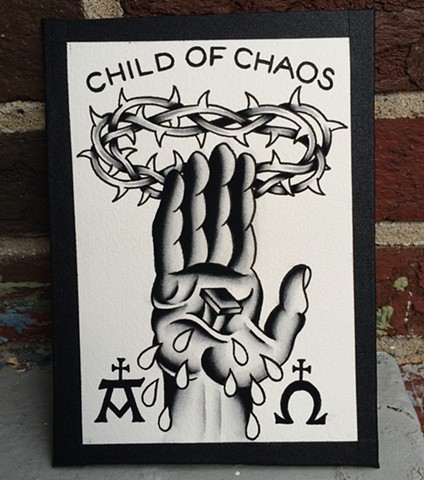 "Child Of Chaos" painting