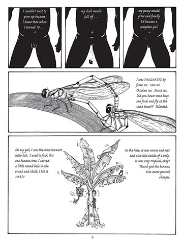 Page 4 of the graphic novel "Sexile"