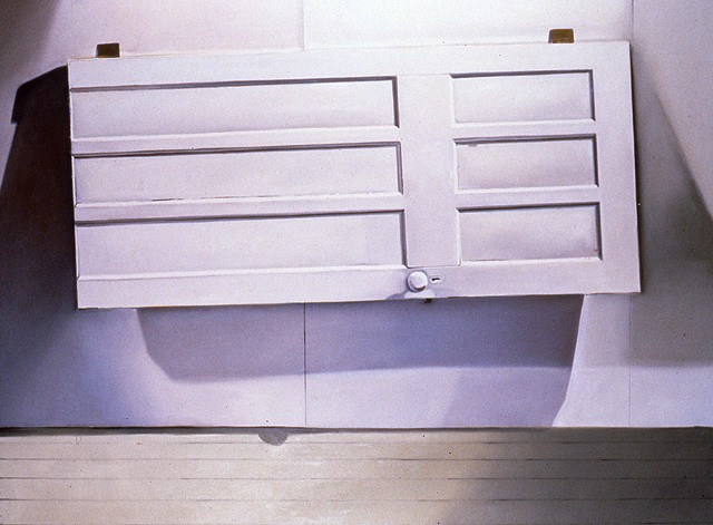 Tilted White Rectangle, 2000