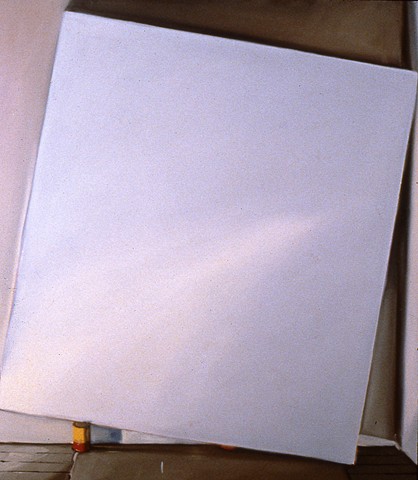 Tilted White Rectangle, 1999