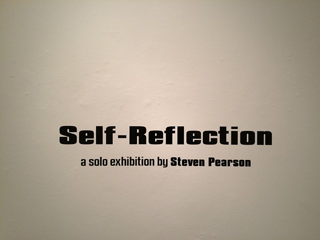 Self Reflection, 2015.  School 33 Art Center, Baltimore, MD