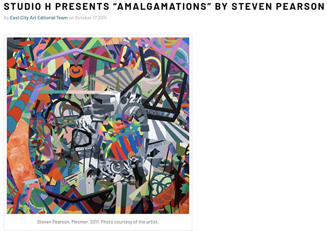 Amalgamations, 2011. Studio H Gallery, Washington, D.C.