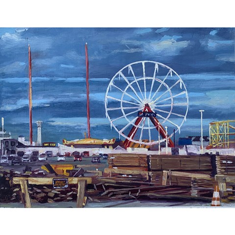 Ocean City Pier in December 2022