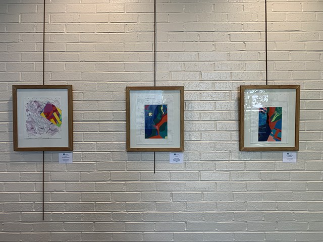 Sketchbook Revisions, 2024. Art Association of Harrisburg-Community Exhibition at Highmark, Camp Hill, PA