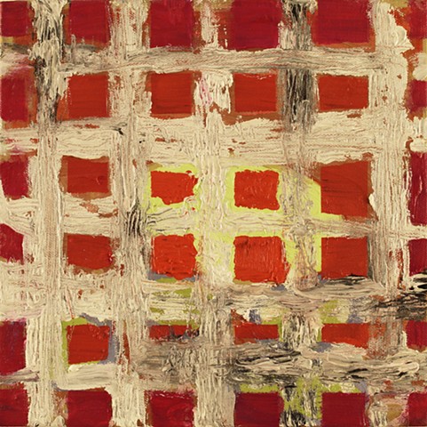oil painting, painting, paint, contemporary, art, stacy wendt, square, grid, los angeles