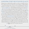 Vanishing Point Mystery Revealed