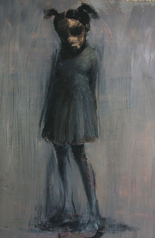 oil painting girl  Bobbie Russon