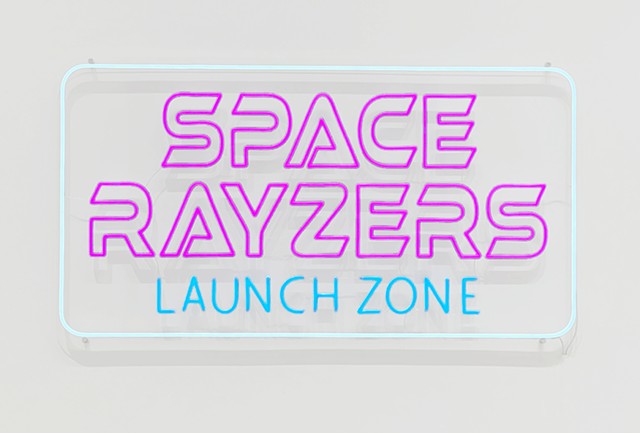 Space Rayzers Sign