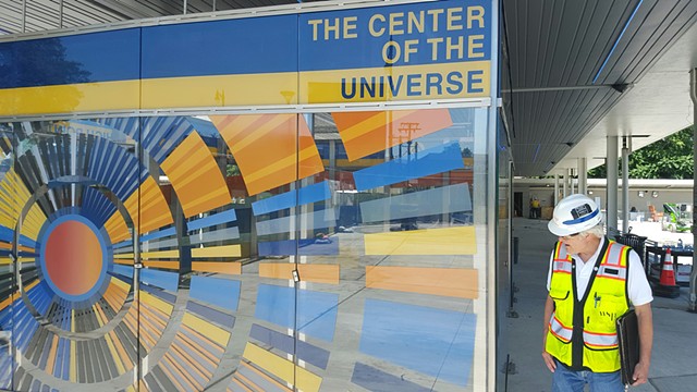 THE CENTER OF THE UNIVERSE