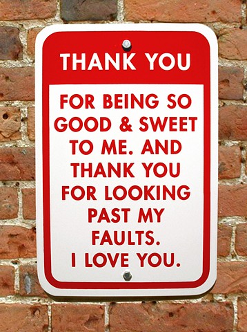 Thank You Sign