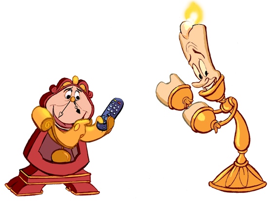 Cogsworth Lumiere Final forget-me-not