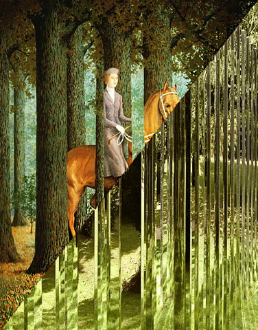 René Magritte as Jeppe Hein