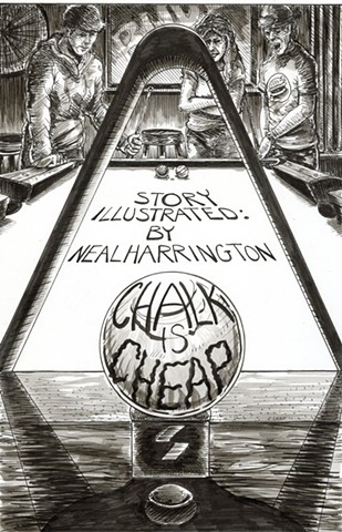 Splash page from Chalk is Cheap