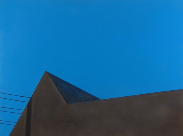 Grey Building, Blue Sky