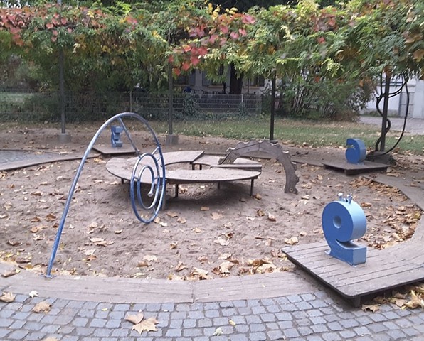 playground, public playground, public space, Spielplatz der eigenen Kind,Heidelberg, Germany, Altstadt, Bauamtsgasse