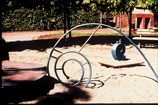 Der Spielplatz der Eigenen Art, Playgrounds in Heidelberg Germany, Public Art, Kinder Spielplatz