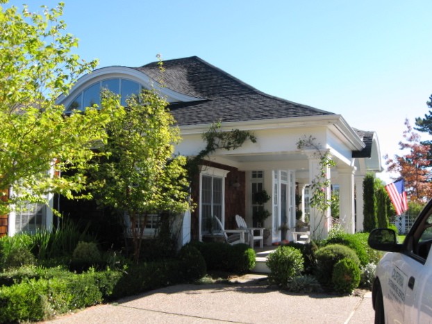 Entry to front porch