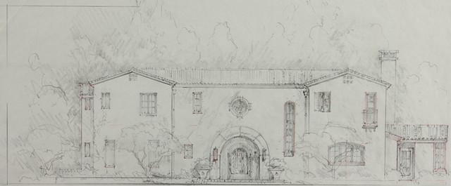 VILLA SKETCH FRONT