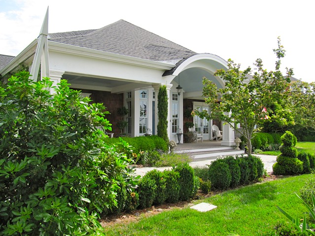 Front porch and entry