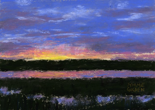 Sunrise Over Reisinger Lake in Crex Meadows