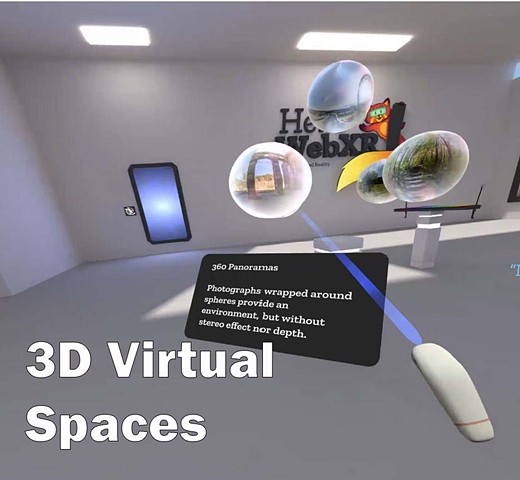 3D Virtual Spaces (& VR)