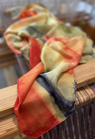 Hand Dyed Silk Scarves By Us
(Free Shipping)
