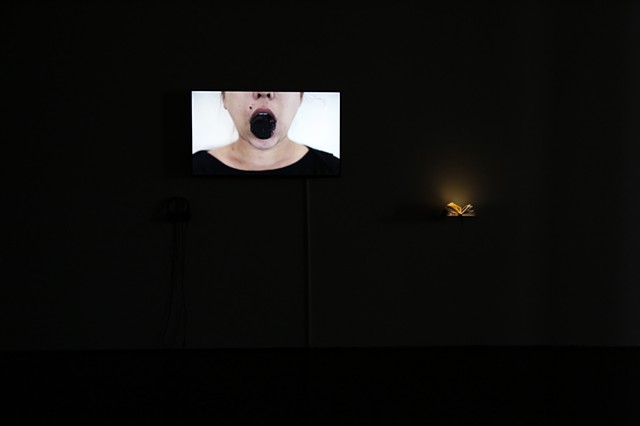 Installation documentation of 'Churile' and 'Push|Pull' in Gallery One