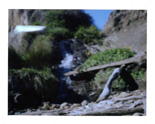 Alamere Falls, CA Fuji FP-100C Instant Print