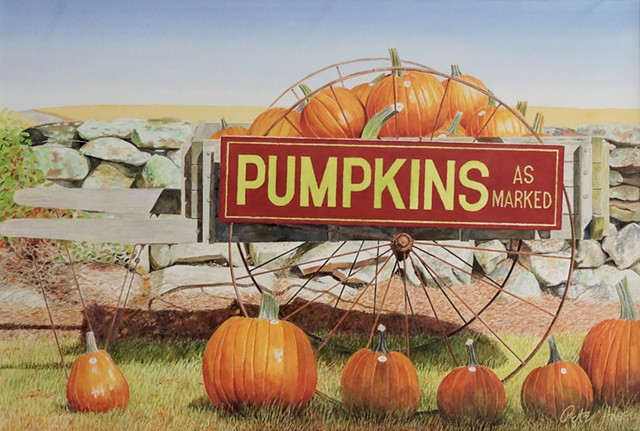 Pumpkins Priced as Marked