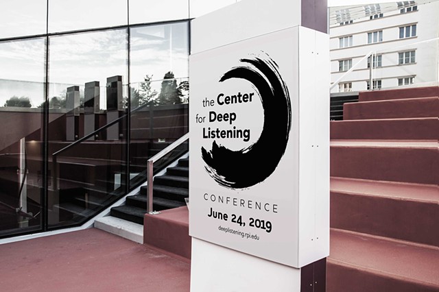 Center for Deep Listening sign