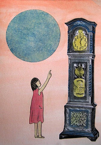 Child with Clock
