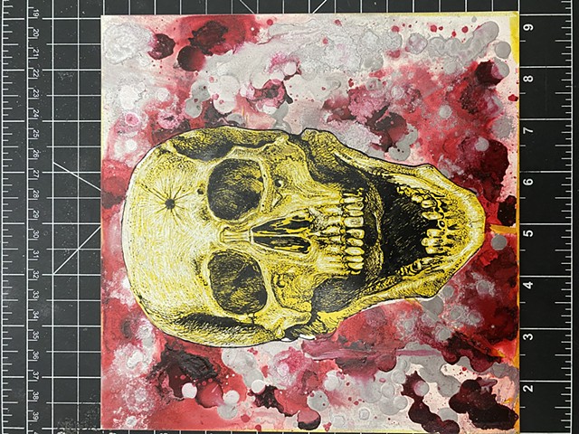 Skull Clay Board 3