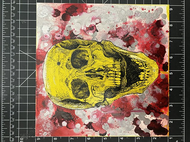 Skull Clay Board