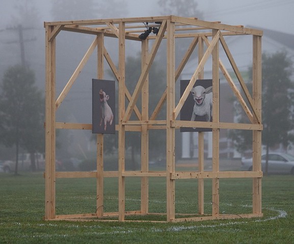 The Problematic Nature of Flatness 

Outdoor Installation View