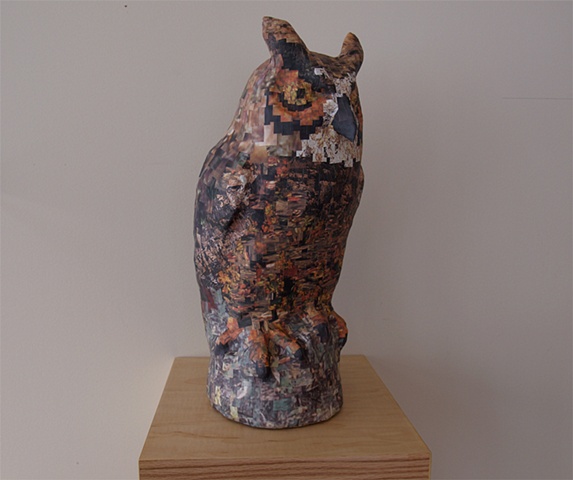 Great Horned Owl from Cut and Dry