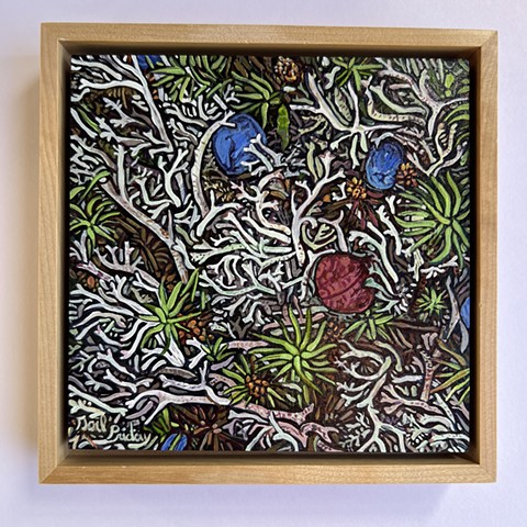 Arctic Groundscape 2 (Lichen and Blueberries)