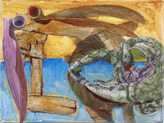 Scythe, Wrench, & Stump