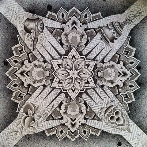 Artwork By Alvaro Flores, Tattooer at Korpus Studio. Brunswick. Victoria. 
