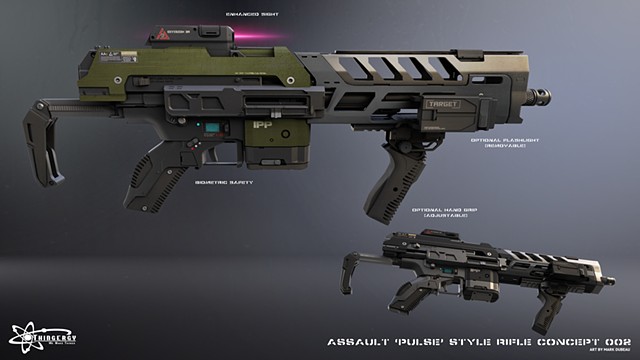ALIEN: EARTH Pulse Rifle Concept 2